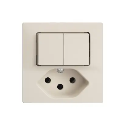 Combinaison ENC 1/3+3/1P+T13 EDIZIOdue crema 