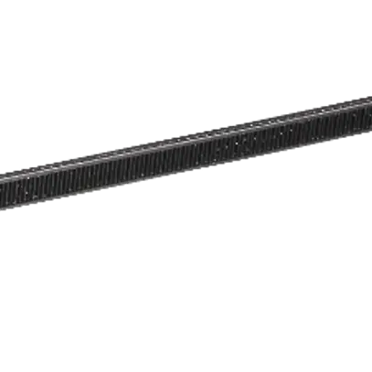 Fascetta nylon 4.8/202mm nero, resistente UV 