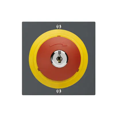 Contatto rota.c.chiave kallysto ARRESTO DI EMERGENZA antracite 