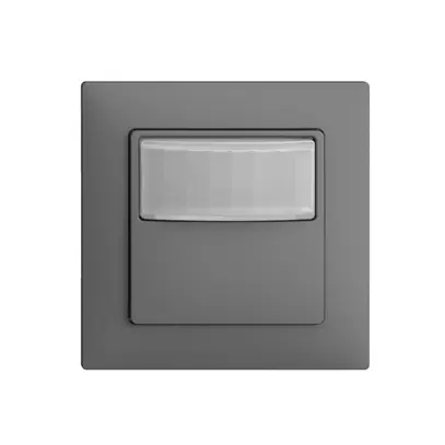 Rilevatore di movimento EDIZIOdue F pirios 180 R eco plus 1 canale, grigio scuro 