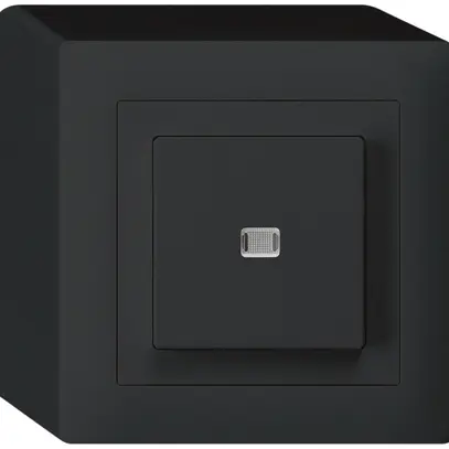 AP-Leuchtdruckschalter kallysto 3/1L schwarz 