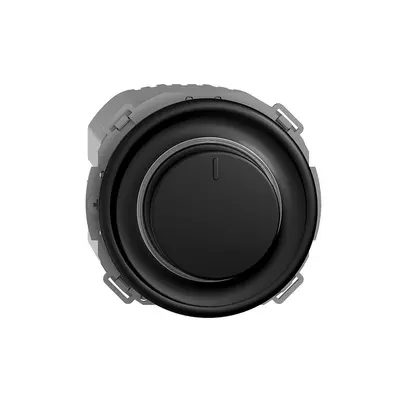 Variateur ENC STANDARDdue 20…420W noir universel, illuminable LED blanc 