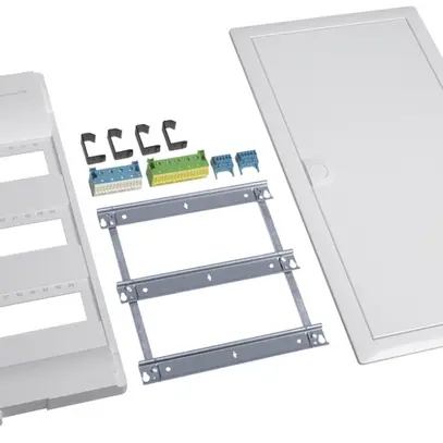 Kit di montaggio Hager volta con cornice/porta 3-file 