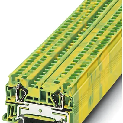 Morsetto di protez. 0.08…6mm² connessione a molla verde/giallo 