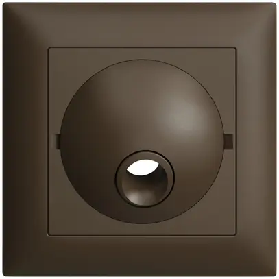 Kit frontale INC EDIZIOdue coffee 88×88mm per scatola di raccord 