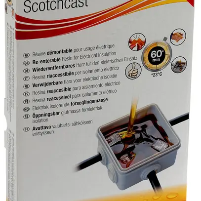 Zweikomponentenharz 3M™ Scotchcast™ 2123-C, GMG-System, Grösse C, 380ml 