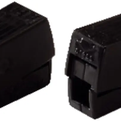 Borne WAGO pour luminaire WAGO 1…2.5/0.5…2.5mm² noir 