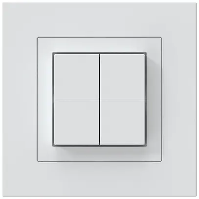 Poussoir sans fil Friends of Hue KPR, 4×, 94×94mm, blanc 