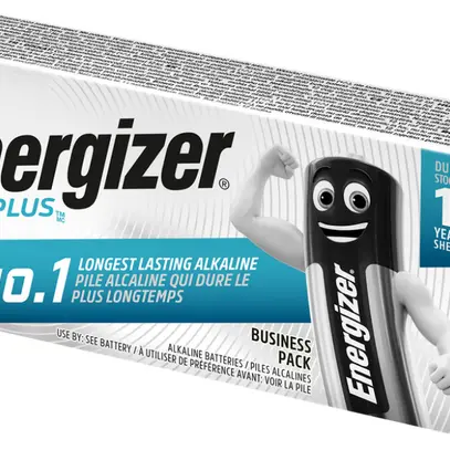 Pile alcaline Energizer Max Plus AAA LR03 1.5V, box à 20 pièces 