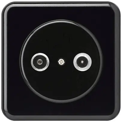 Prise d'antenne ENC basico TV-R montage C 4dB 2GHz noir 