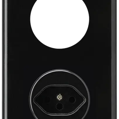 Combinazione INC basico 2×1 Leer +tipo 13 nero 