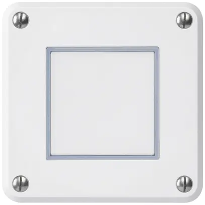 Contact à poussoir ENC robusto IP55 blanc 