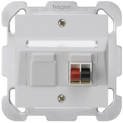 Presa INC audio kallysto 1×grc morsetto 1 altoparlante piastra fissaggio 