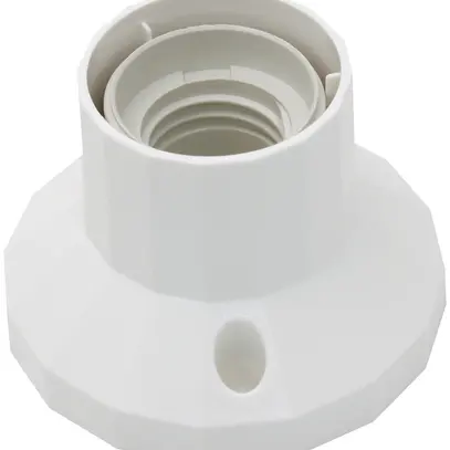 Douille pour plafond E27 blanc 