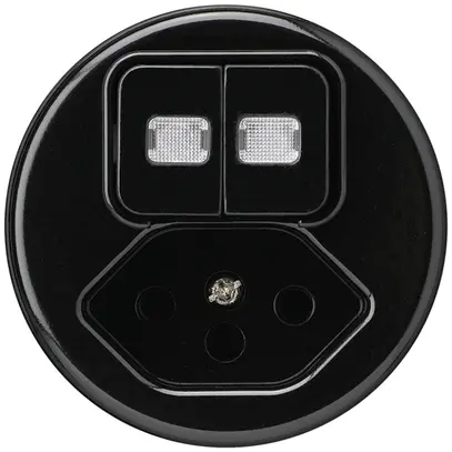 Insert pour combinaison lumineuse basico 1/3+3/1L+type 13 noir 2 lentilles 