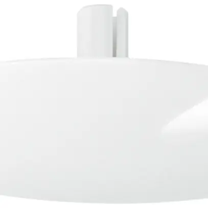 Rosone da soffitto AGRO Ø98×5mm bianco con uscita cavo 