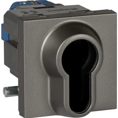 Pulsante rotativo a chiave INC MOS magnesio 0<--1 senza chiusura 