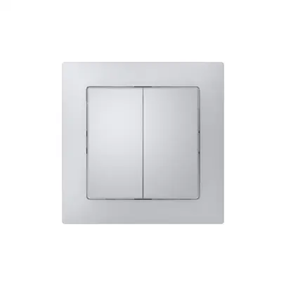 Interruttore pulsante INC SIDUS E 1/3+3/alu 