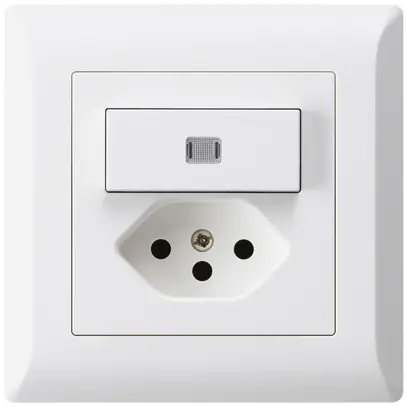 Combinaison lumineuse ENC A-R/1P+T13 blanc kallysto.line avec sécurité enfants 