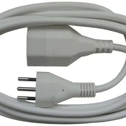 Verlängerung T12/T13 2m Td 3×1mm² weiss 