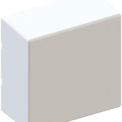 Boîte de dérivation AP sans bornes blanc 120×120×60mm IP2X 