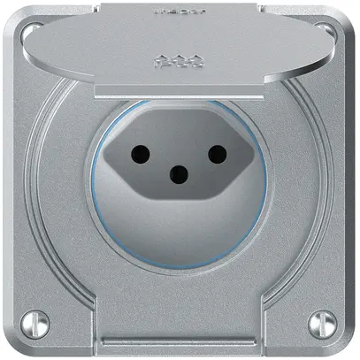 Presa INC robusto 1×tipo 13 IP55 alluminio 