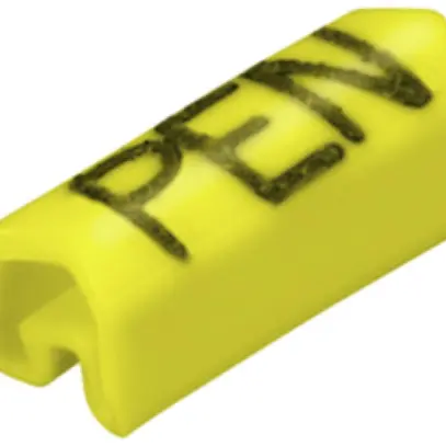 Leitermarkierer Weidmüller CLI C CD für Ø1…3mm 9×3.4mm Aufdruck: PEN gelb 