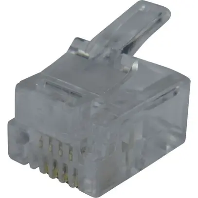 Modular Stecker AMP RJ11 MP-66U-R-1 