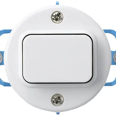 Inserto per interruttore INC basico 3/1L bianco 