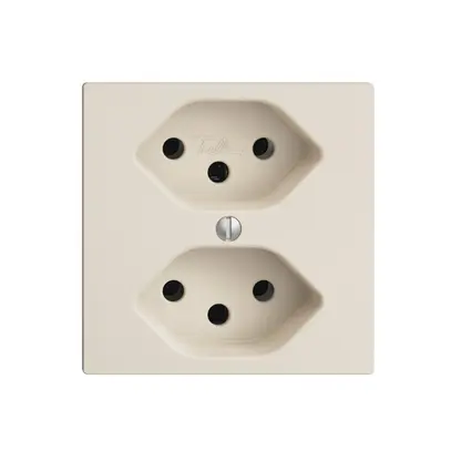 Prise ENC EDIZIOdue 2×T13 crema 