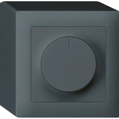 AP-Drehdimmer Nebenstelle Hager kallysto anthrazit 