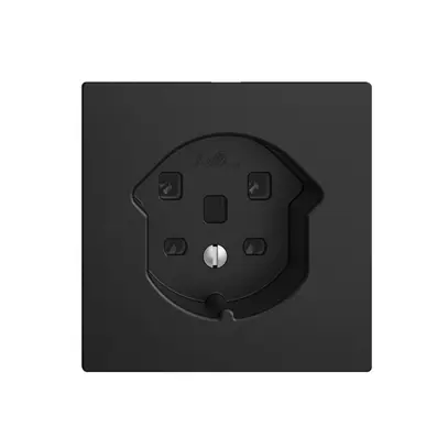 Presa INC EDIZIOdue T25 16A nero morsetti a vite 