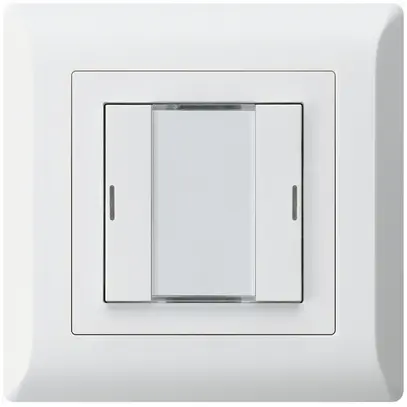 Poussoir ENC kallysto.line KNX 2×LED RGB s/e-link blanc 