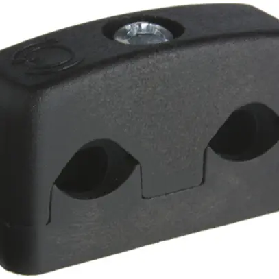 Bride pour câble Woertz 2×7…10mm noir 