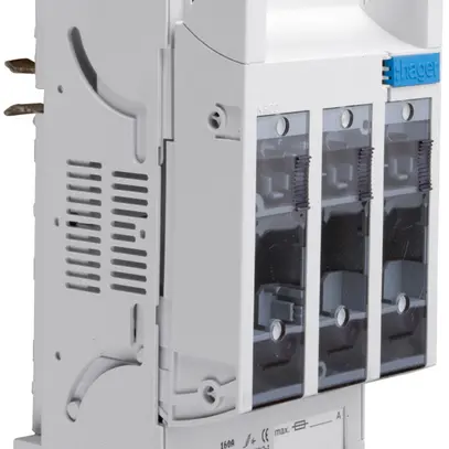 Coupe-circuit sectionneur HPC Hager DIN00 690VAC 160A rail 40mm borne à étrier 