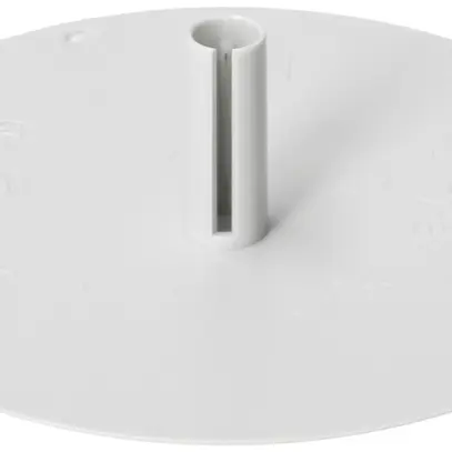 Rosetta di copertura MH clip a molla a innesto Ø98×3mm grigio chiaro 