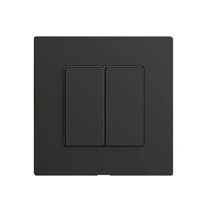 Station secondaire pour interrupteur 2c/2t WLAN Edue Wiser noir 