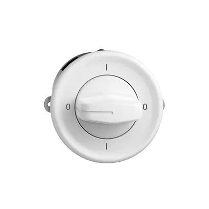 Interrupteur rot.ENC STANDARDdue 0/3L blanc, a.manette 