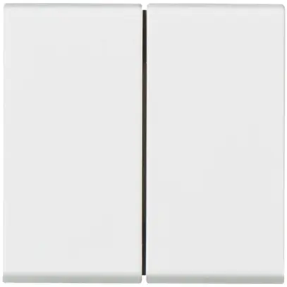 EB-Wippschalter-Taster MOS 3+AR/1L weiss 2 Module 