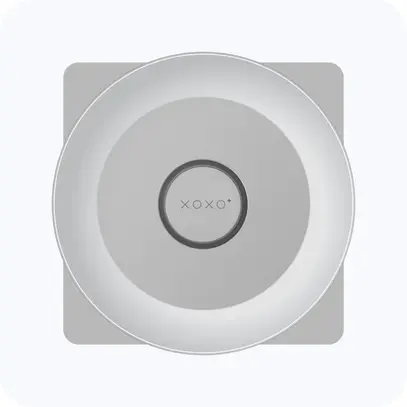 Lampe de table à accu X8 by xoxo, 3W, 2700K, argent 