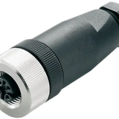 Fiche Weidmüller SAIB prise droite connexion à vis M12 0.75mm² 6…8mm 3L 