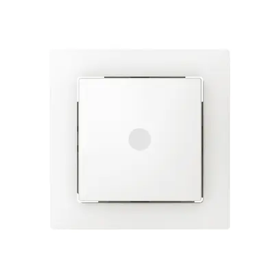 Contact à poussoir lum.ENC SIDUS E C/1L blanc 