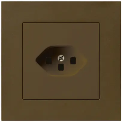 Presa INC kallysto.pro T23 marrone con morsetti ad innesto 