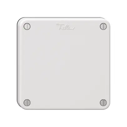 Blindabdeckung NEVO N.CO Einbautiefe 3 mm, weiss 