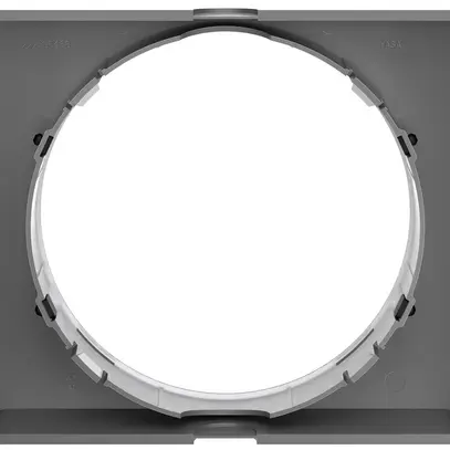 Dekorrahmen ABB Busch-Wächter PRO Aluminium 