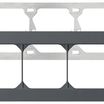 Intestazione INC kallysto.trend 1×4 antracite orizzontale 