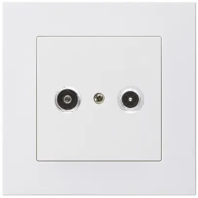 Presa antenna INC kallysto.pro R/TV 23dB 2GHz bianco 