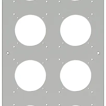 En-tête ENC ELEMENT SNAPFIX® 4×2 225×425mm aluminium 