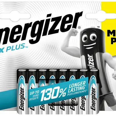 Pila alcalina Energizer Max Plus AAA LR03 1.5V 8 pezzi 