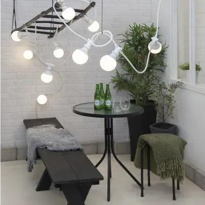 Lampe LED M. Schönenberger E27 3.7W 300lm 3000K 143mm G95 opalin blanc 